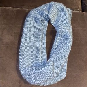 Grey looped scarf